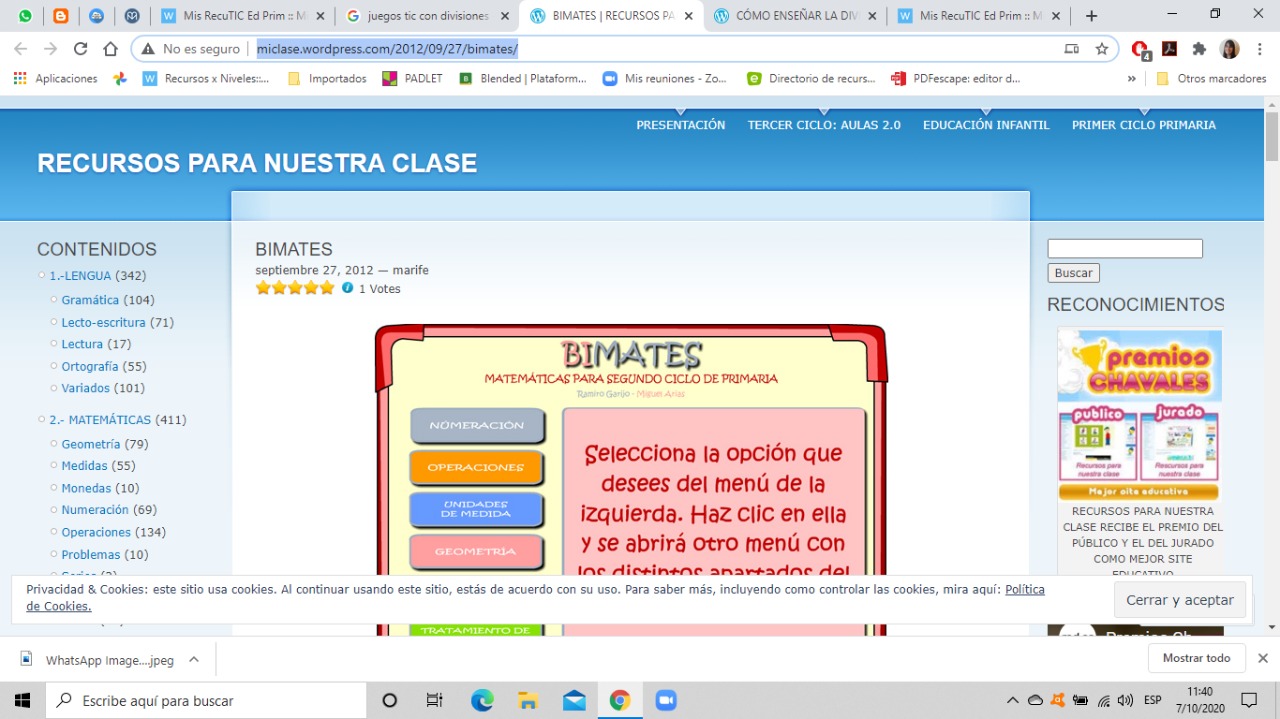 RECURSOS PAR A LA CLASE